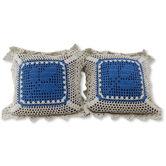 Almofadas artesanais folhas de trigo