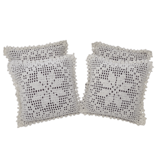 Almofadas artesanais flor de lotus