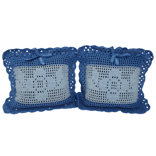 Almofadas artesanais veronica chamaedrys