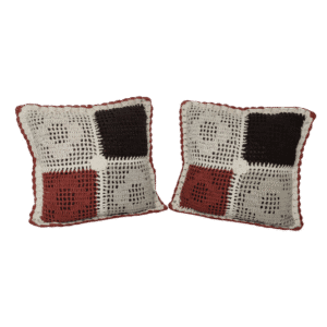 Almofadas artesanais jardim-outono