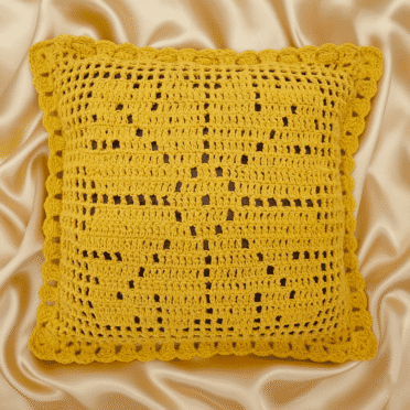 Almofadas artesanais de croche
