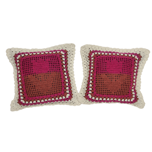 Almofadas artesanais magnolia